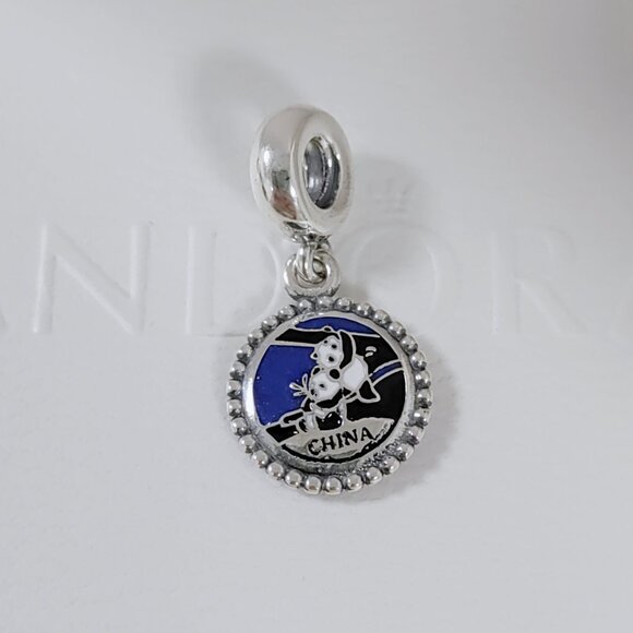 Pandora China Panda Exclusive Dangle Charm S925 Silver Bracelet Pendant with box - Picture 4 of 12